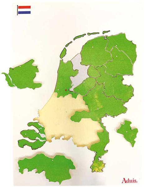 puberteit kwartaal voor de hand liggend Puzzel Nederland provincies online kopen | Aduis