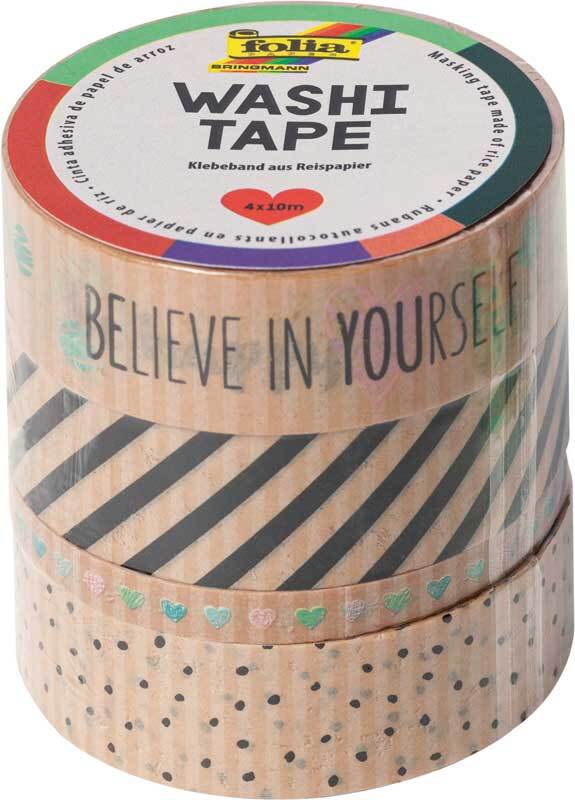 Washi Tape set - Kraftpapier