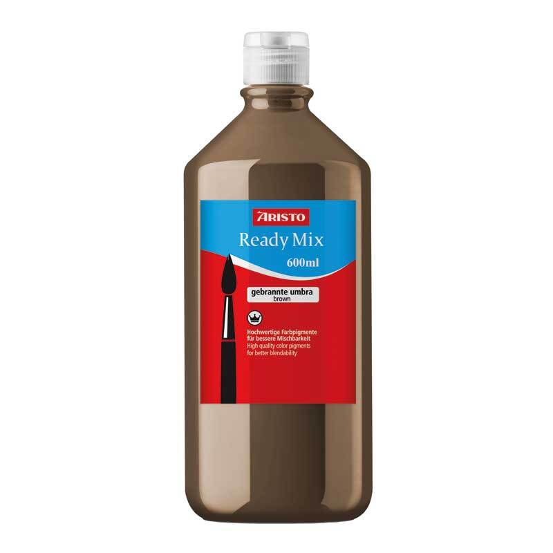 Plakkaatverf Aristo Ready Mix - 600 ml, bruin