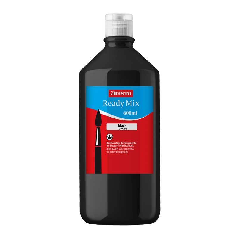 Plakkaatverf Aristo Ready Mix - 600 ml, zwart