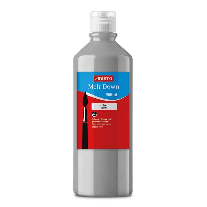 Metallic verf Aristo Meltdown - 500 ml, zilver