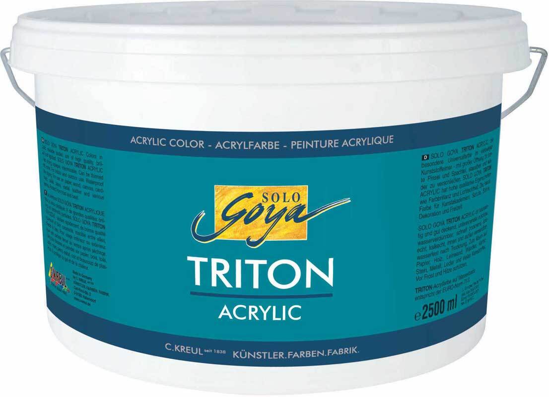 Acrylverf Triton Acrylic - 2500 ml, wit